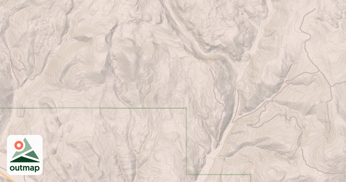 Map of JERRY CREEK SNOWMOBILE