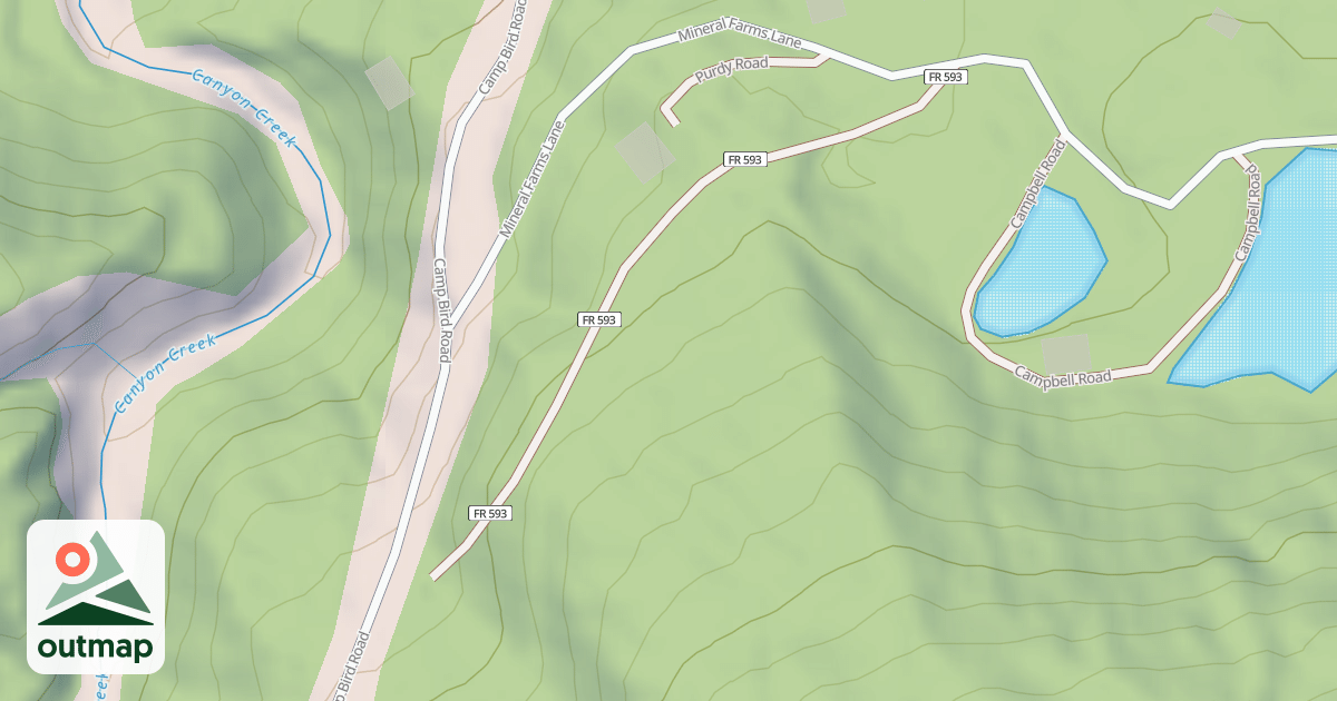 Map of MCNULTY