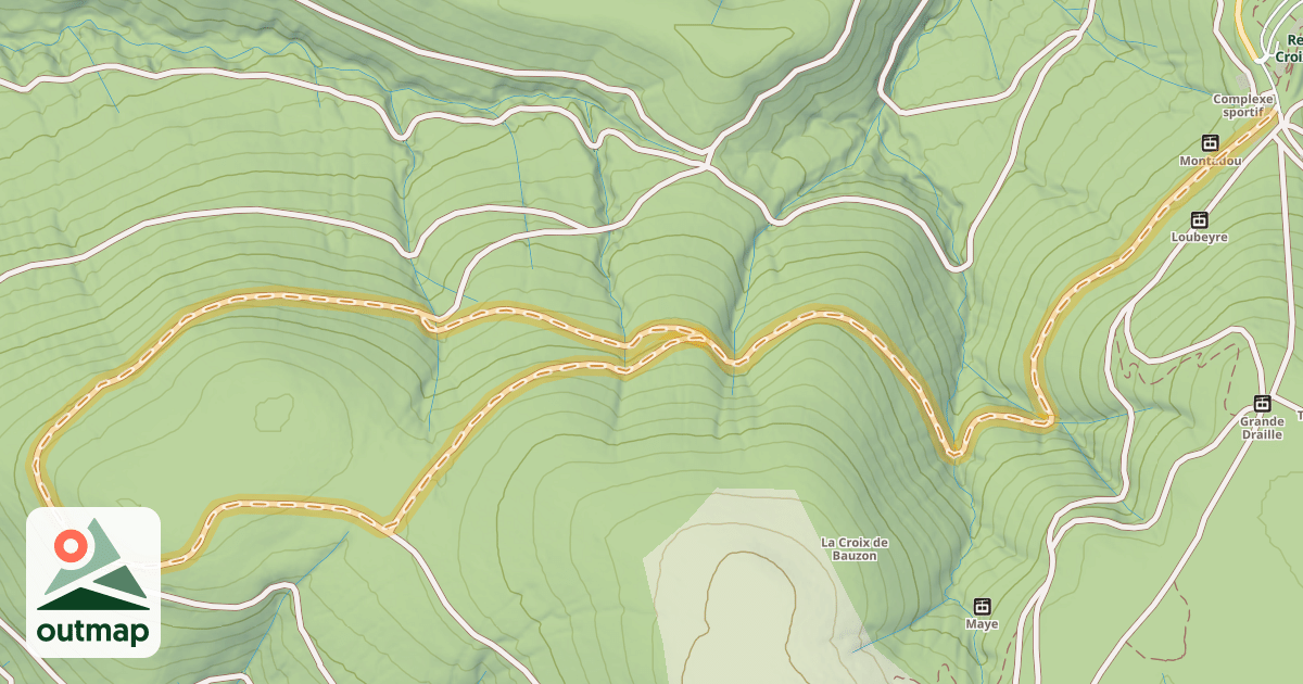 Map of Le Pradas