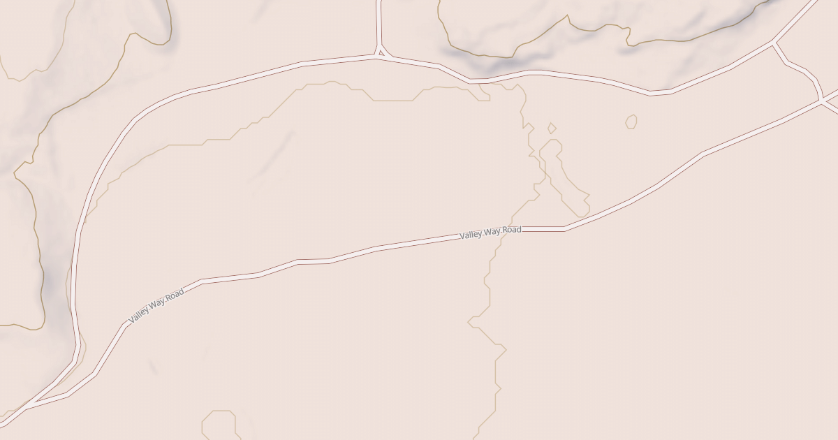 Map preview of VALLEY WAY ROAD