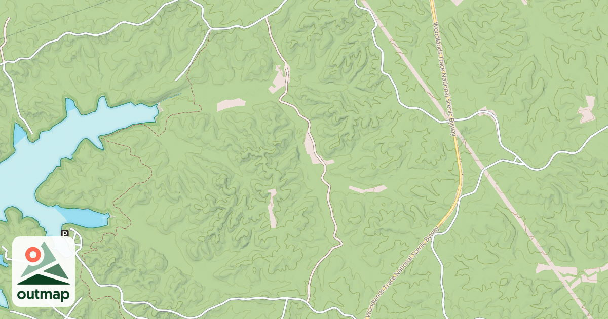 Map of SUGAR CREEK ROAD