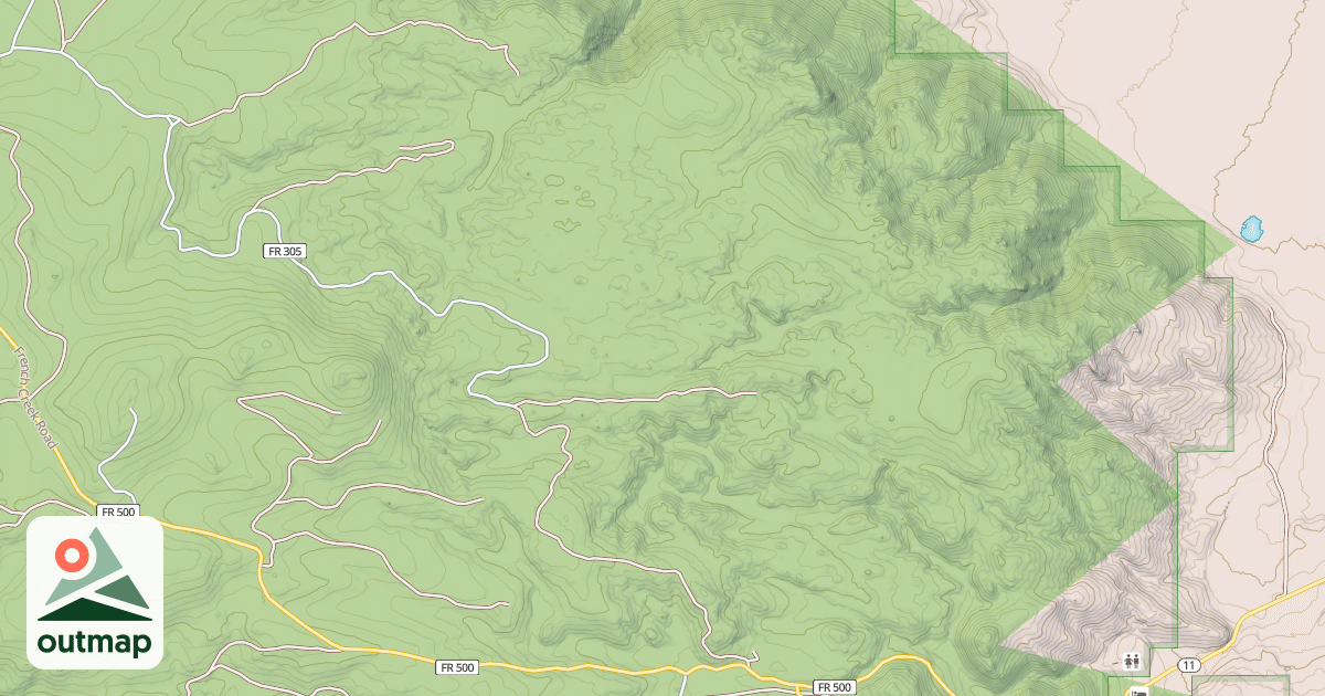 Map of Albany Trail