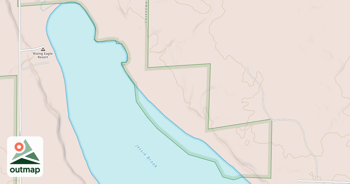 Map of FR 3206 SPUR A