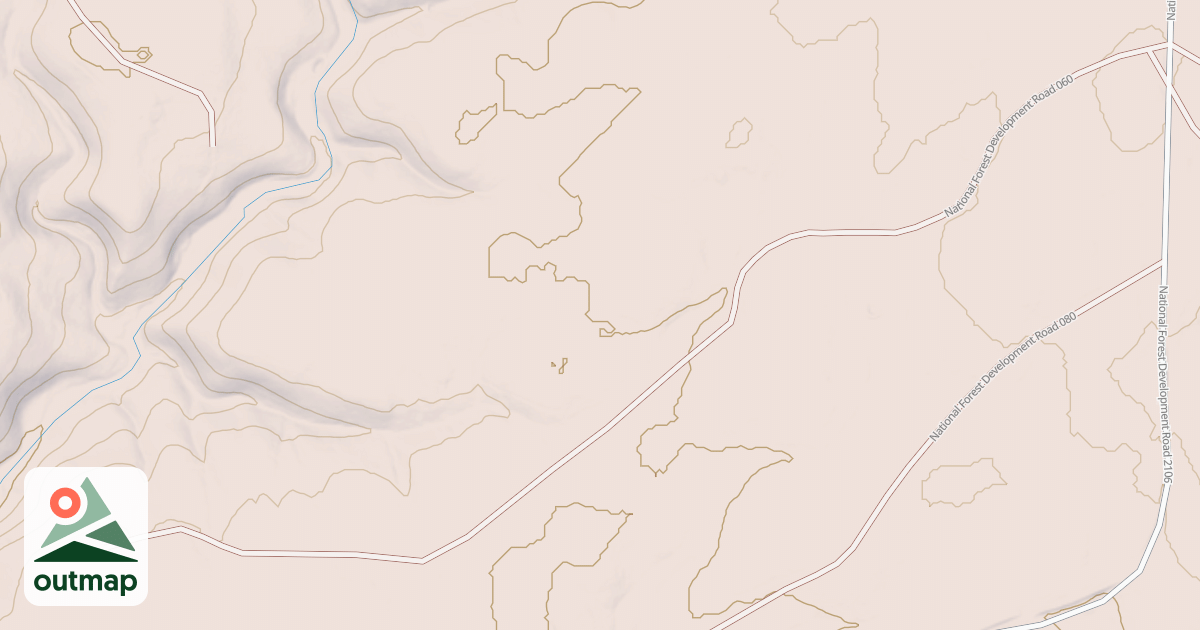 Map of USFS Motor Vehicle Use Map Roads {5141DADE-E515-4559-BF76-22B257F952A3}