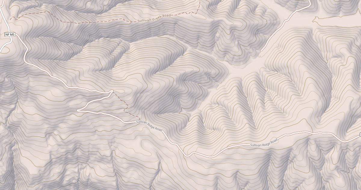 Map preview of SULLIVAN RIDGE