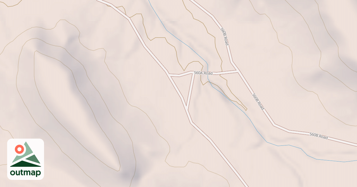 Map of BLM National GTLF Public Motorized Roads c649dc94-5627-4fb1-86b2-843e40184438
