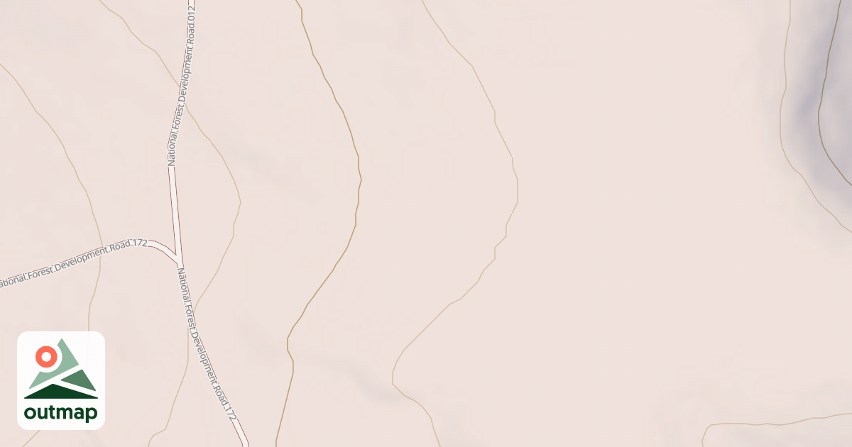 Map of CHICKEN CREEK SPUR C