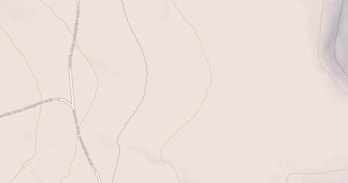 Map preview of CHICKEN CREEK SPUR C
