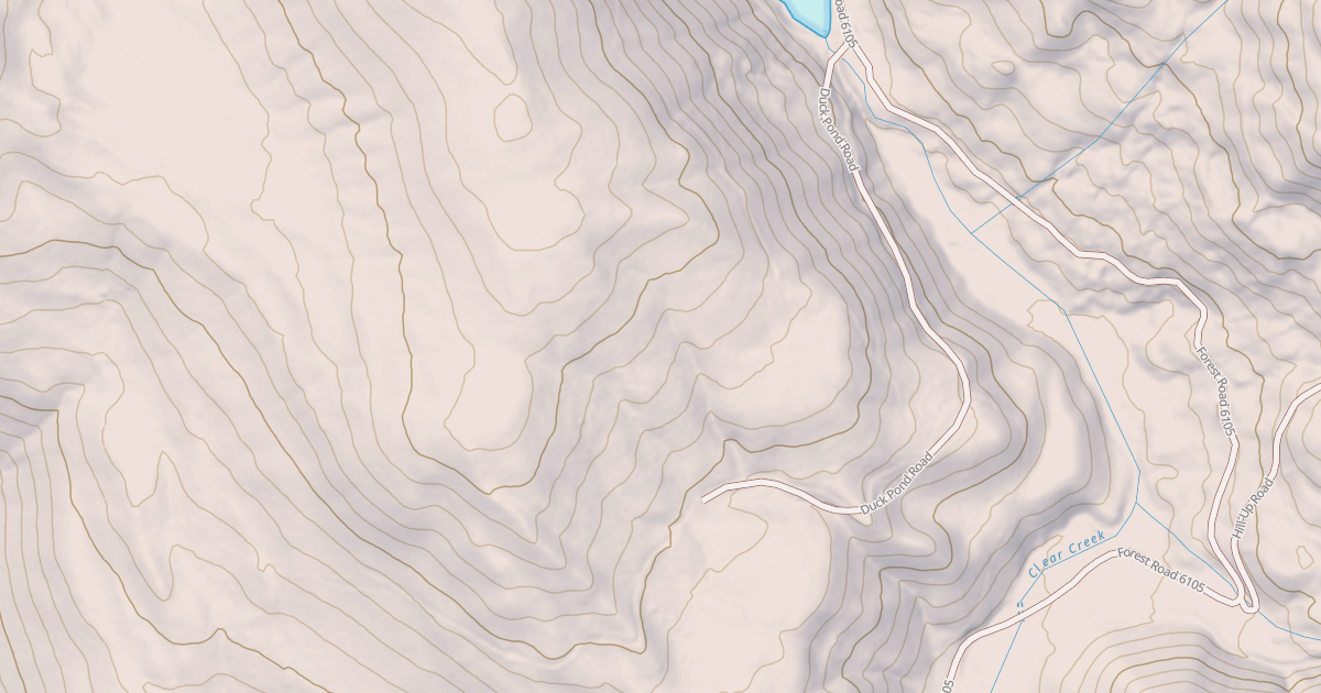 Map preview of DUCK POND
