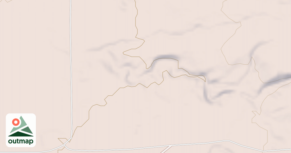 Map of Hackberry Trail System - Inner Loop Trail