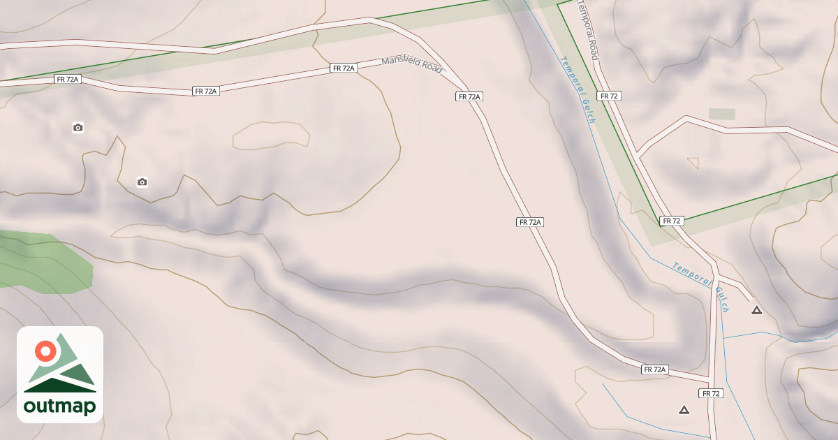 Map of MANSFIELD