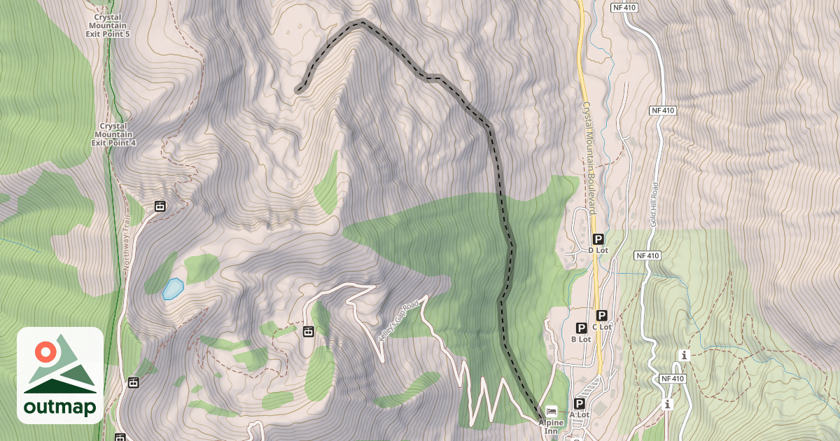 Map of I-5