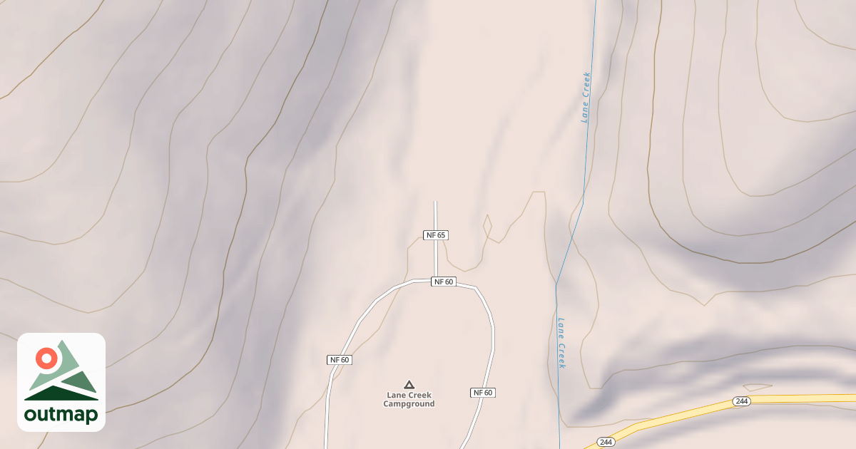 Map of USFS Motor Vehicle Use Map Roads {6526A61D-5FDC-4AF5-A217-04DF59431737}