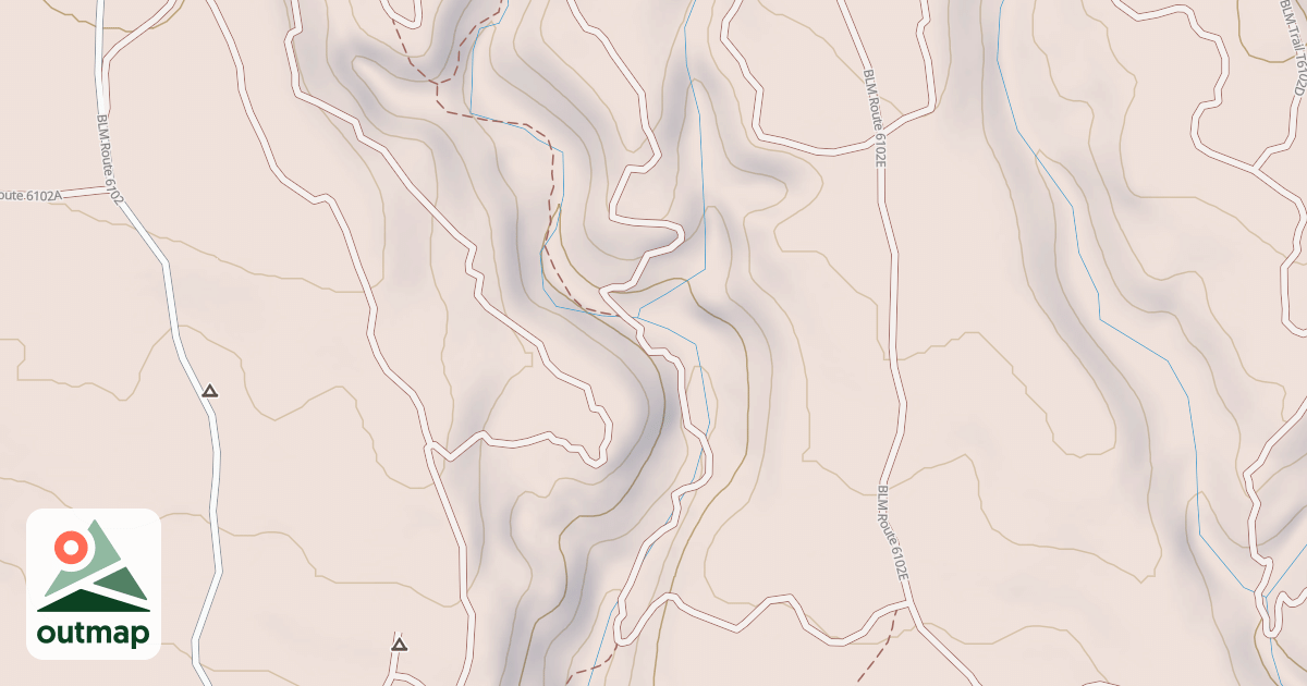 Map of Blm T6102c