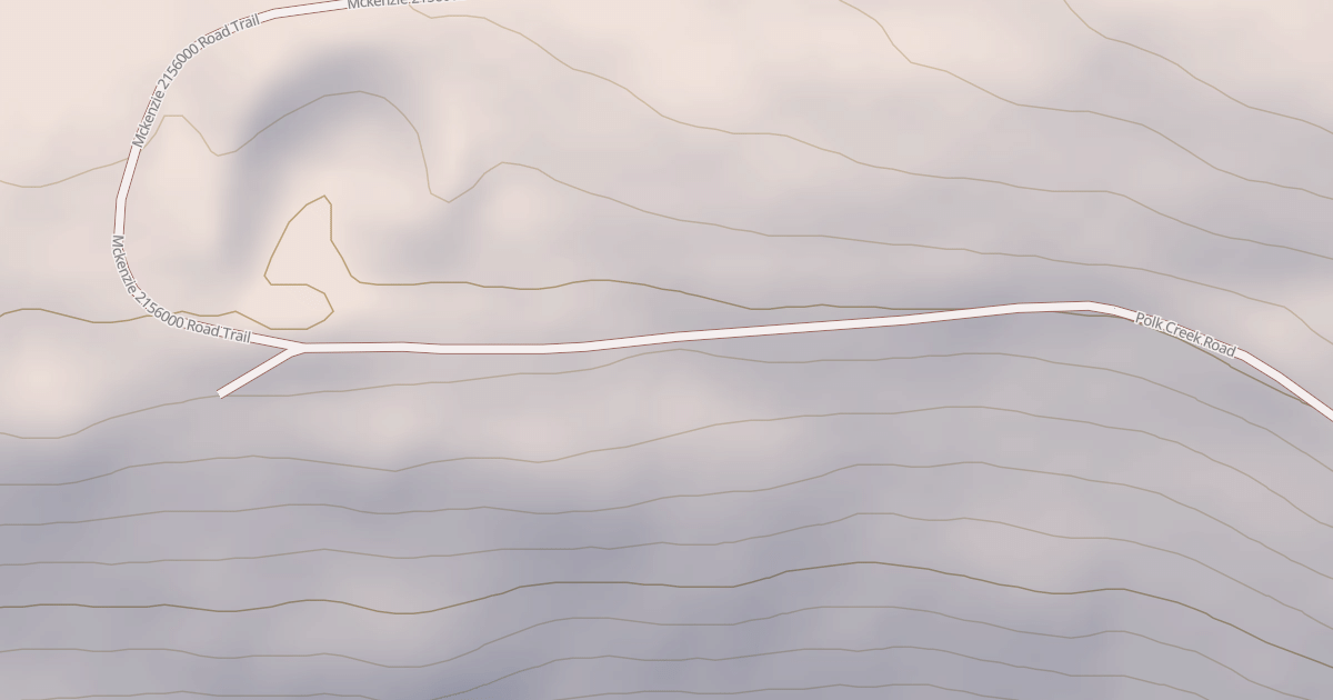 Map preview of USFS Motor Vehicle Use Map Roads {C7074135-018A-45A4-A189-A1D4FE1344FB}