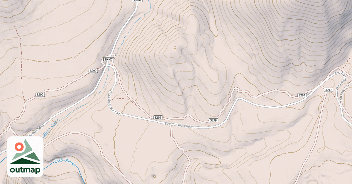 Map of Cub River Trail
