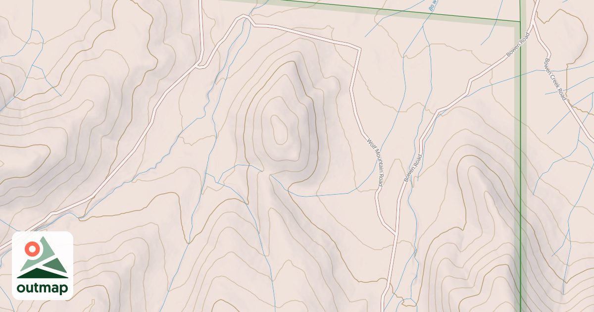 Map of MAIN BOWEN CR