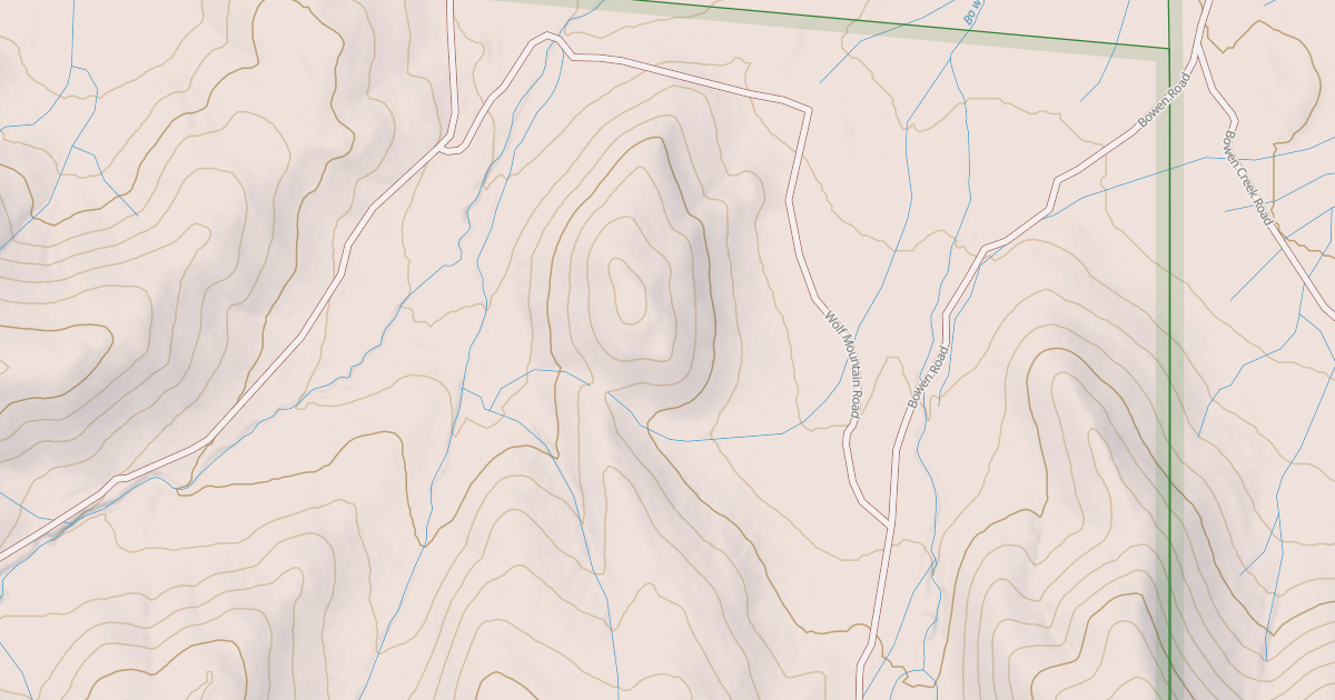 Map preview of MAIN BOWEN CR