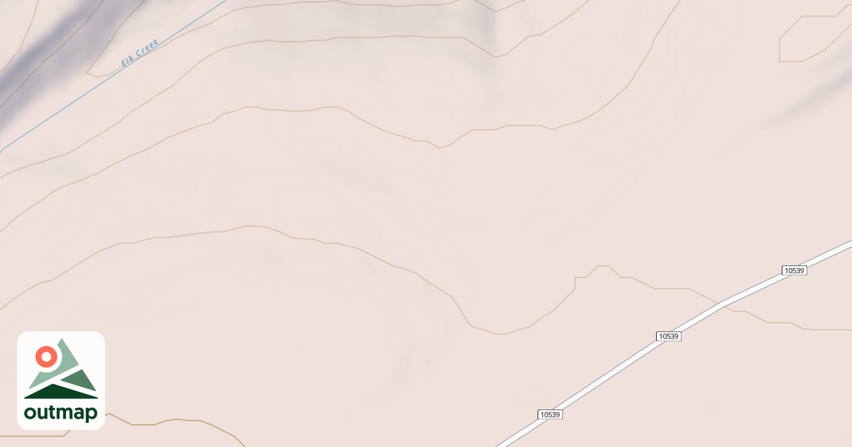 Map of DEEP CREEK DISPERSED C