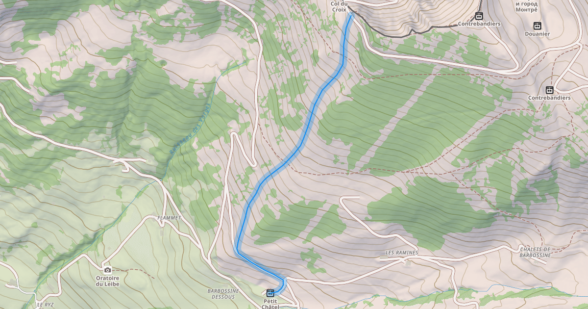 Map preview of L'Épervier