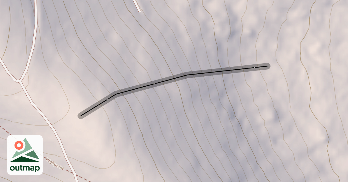 Map of D Chute