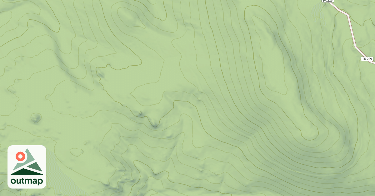 Map of BARRETT RIDGE SNAKE