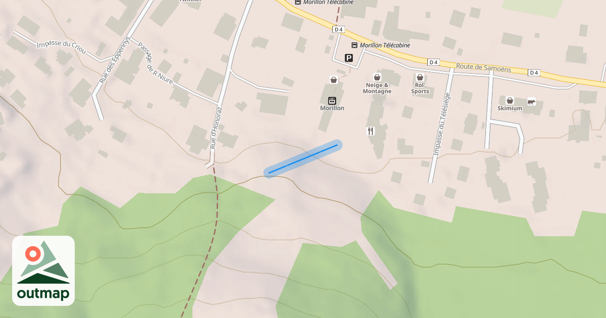 Map of Labérieu