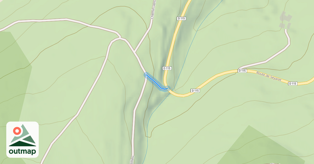 Map of Chemin vers Satillieu(bis)