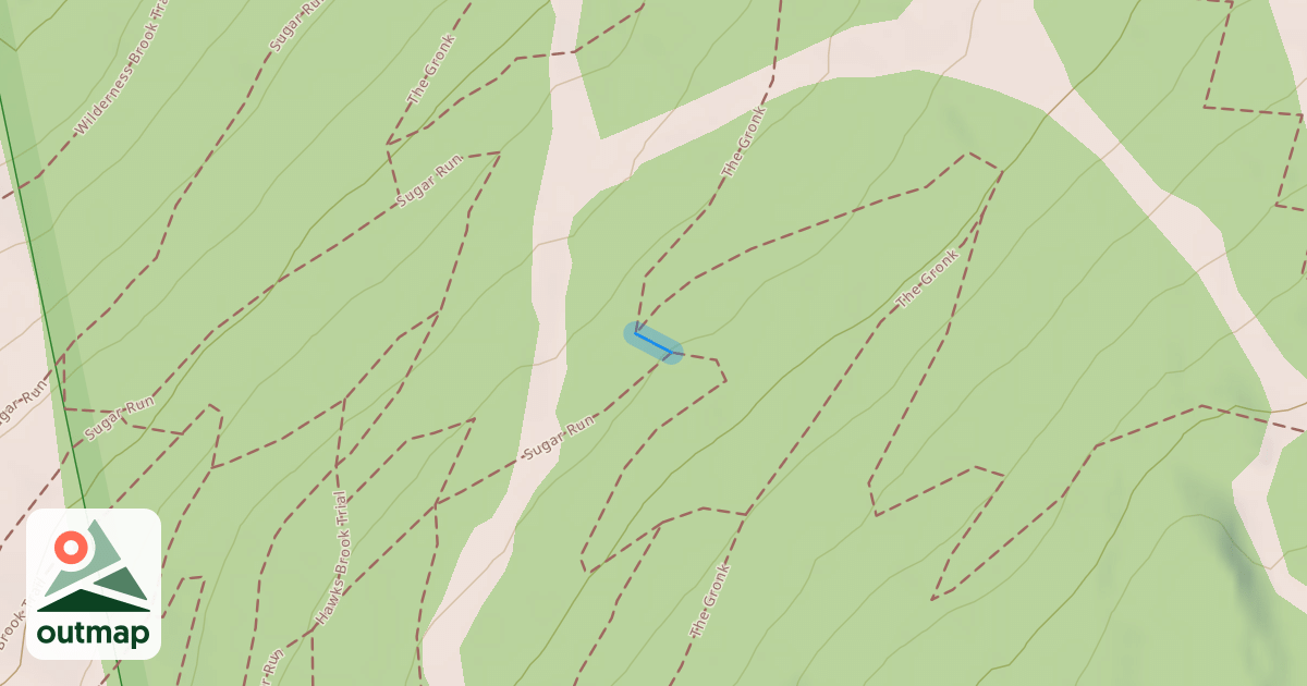 Map of Sugar Run