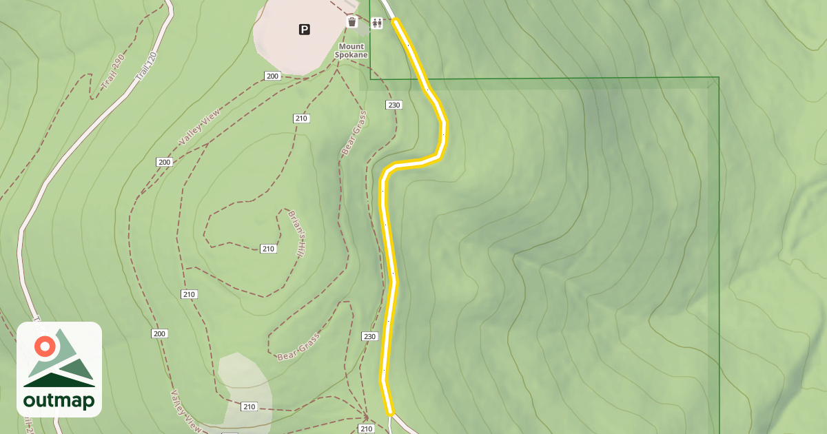 Map of Linder Ridge