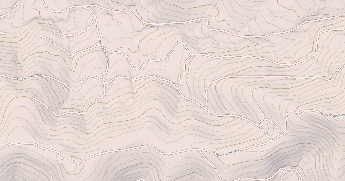 Map preview of USFS National Forest System Roads {098128C2-49BC-4F18-9A18-F76BF1A4C490}