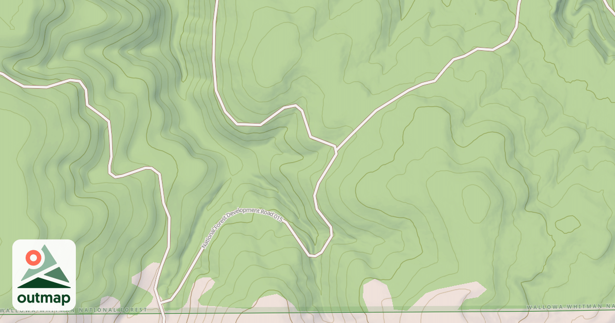 Map of N304 MC ALLISTER CR