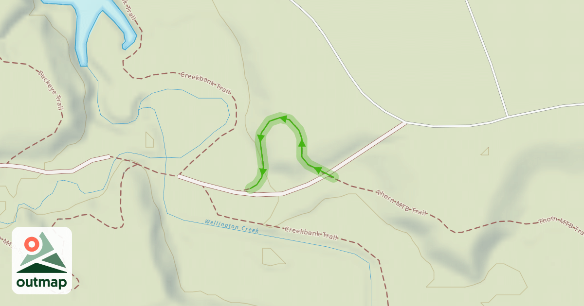 Map of Thorn MTB Trail