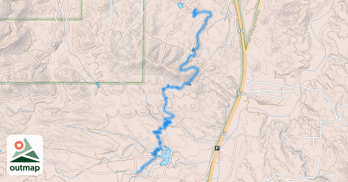 Map of AZT - Las Cinegas