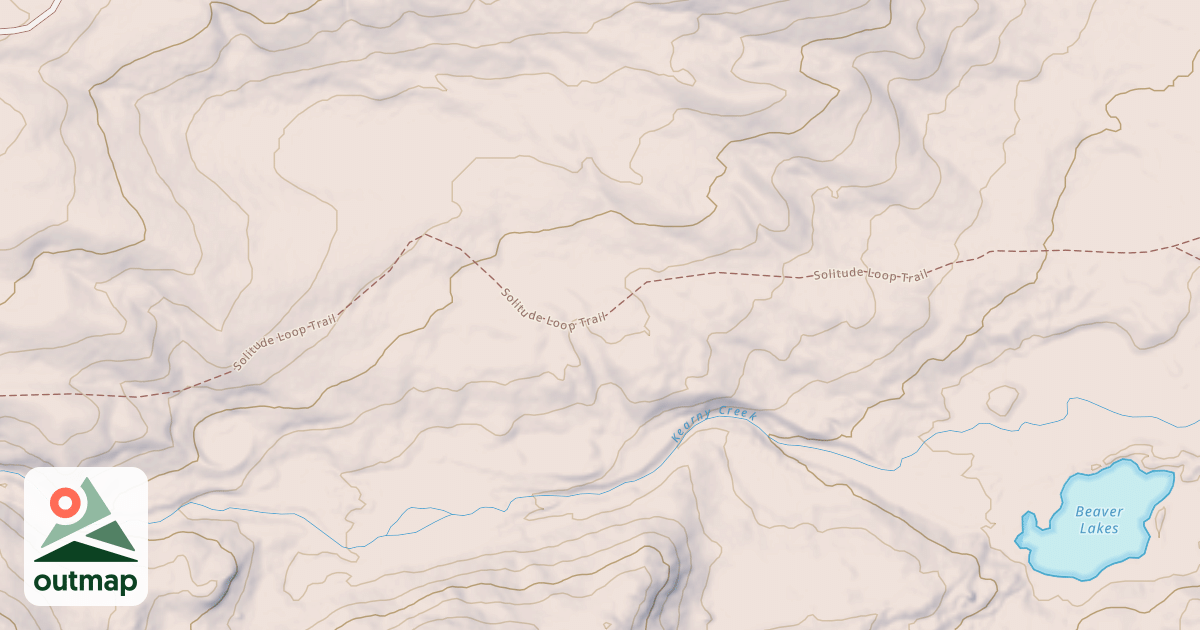 Map of Solitude Loop