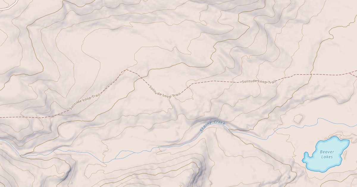 Map preview of Solitude Loop