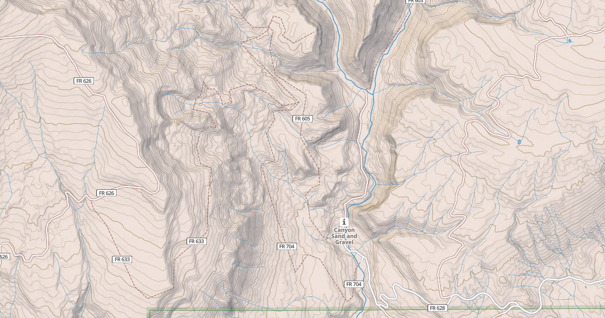 Map preview of SNOW RANCH C