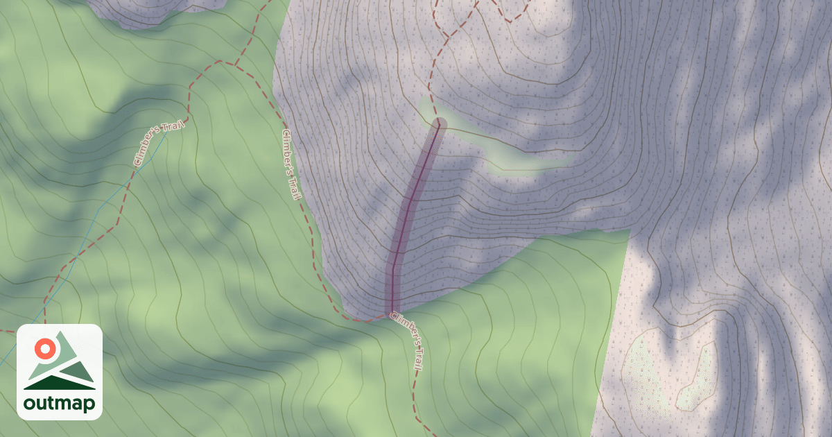Map of South Nose