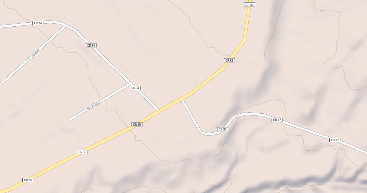 Map preview of BLM National GTLF Public Motorized Roads b8282327-e141-4758-9414-5424de2448e5