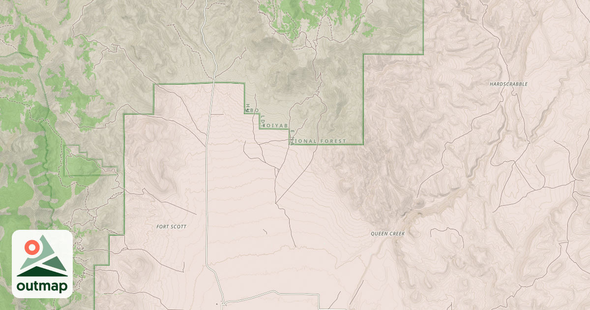 Map of BUTTERMILK ROAD