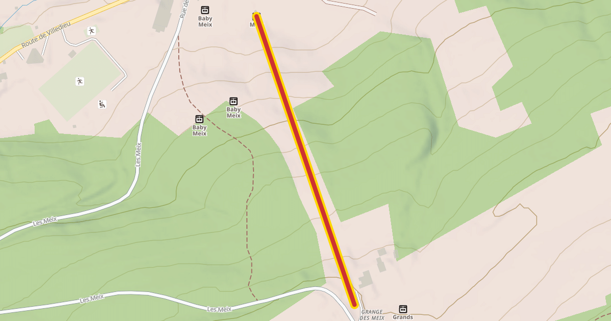 Map preview of Meix