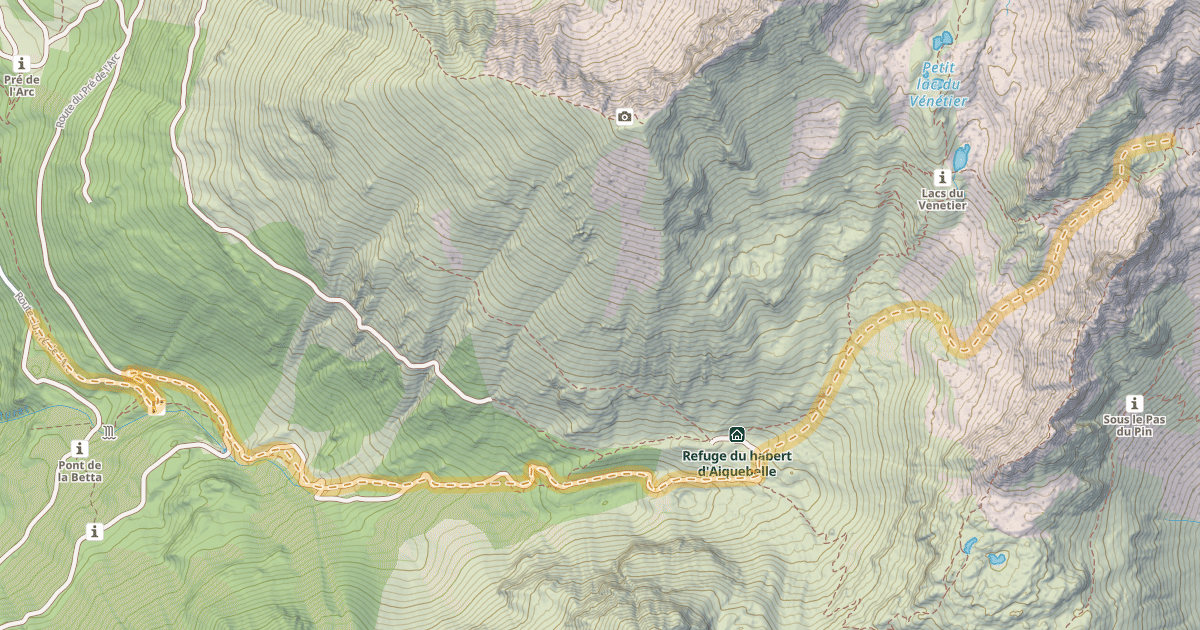 Map preview of Col de l'Aigleton — Prabert