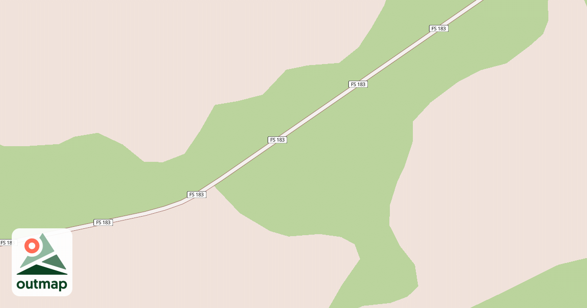 Map of USFS National Forest System Roads {267FC81C-E531-4EBC-A5B9-2A9961FB3143}