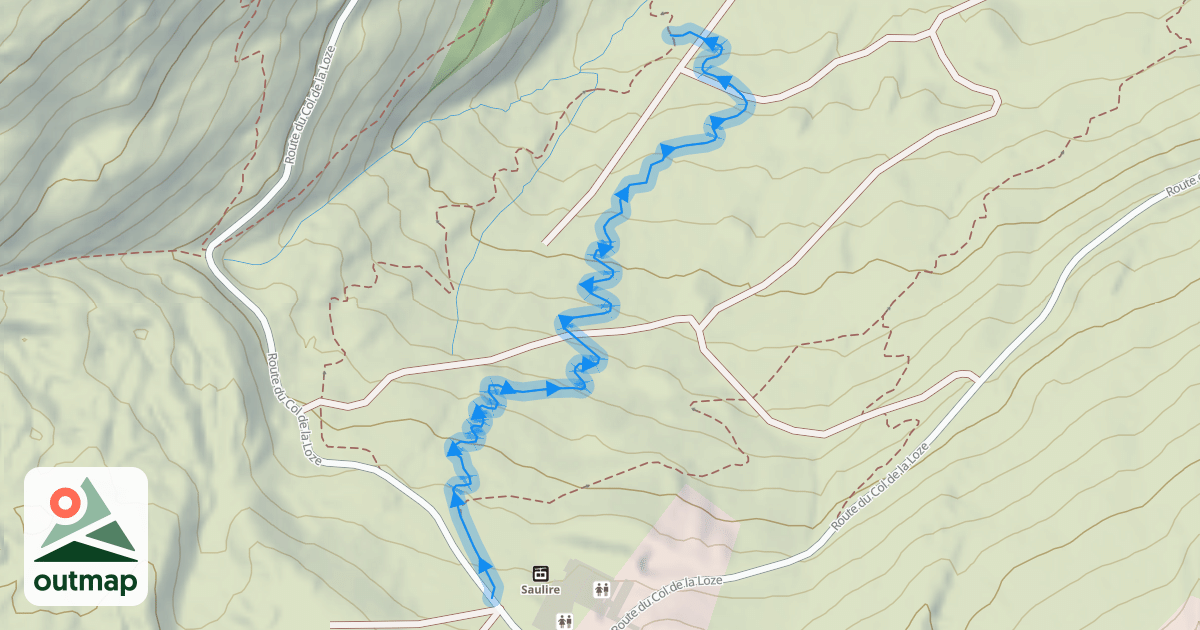 Map of DH.2 La Godille