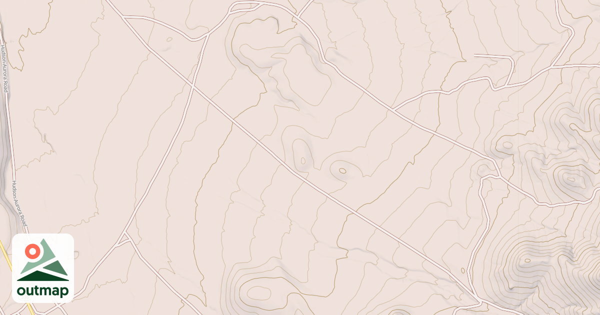 Map of BENCH MARK CONNECTOR SPUR F