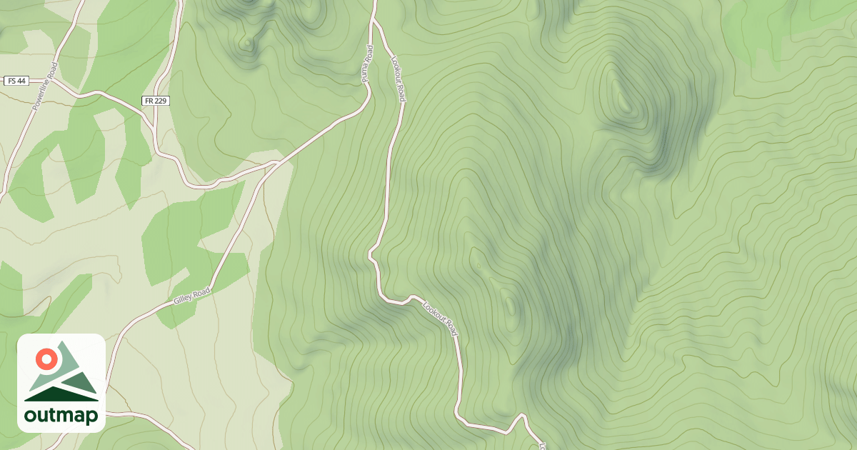 Map of LOOKOUT