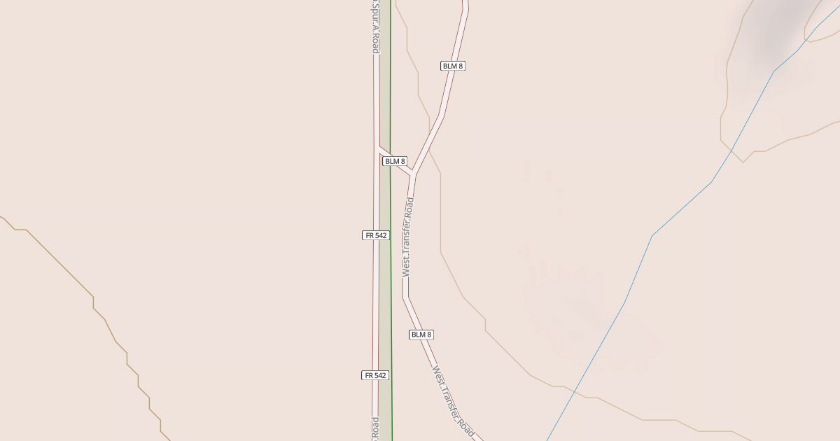 Map preview of BLM National GTLF Public Motorized Roads a49fb89a-17ad-4b8c-bcd4-a70ccf8ad1ff
