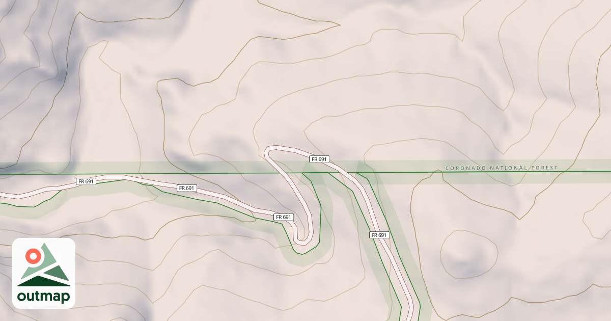 Map of JACKSON CABIN