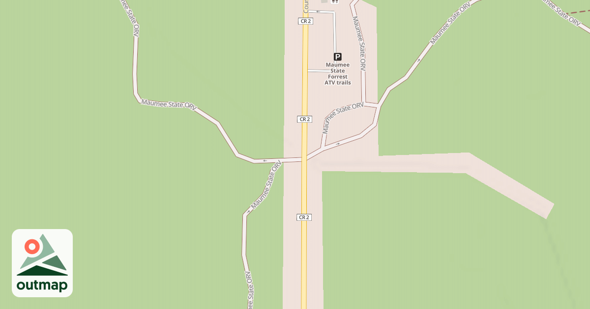 Map of Maumee Apv