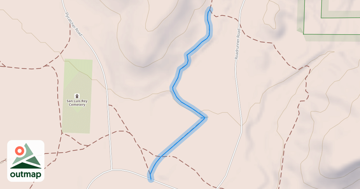 Map of Mesa Trail